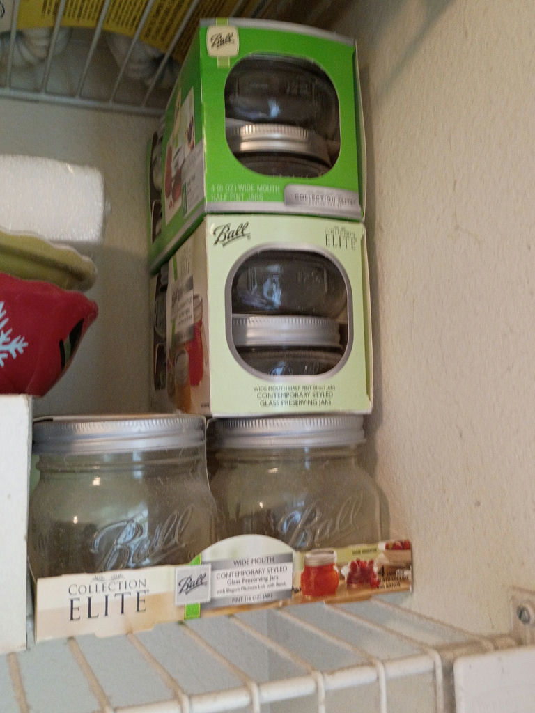 Assorted Glass Jars, Bottles, and Kitchen Storage Items - image 1 of 13