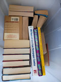 Plastic Storage Bin with Assorted Science Fiction and Reference Books - thumbnail 2 of 7