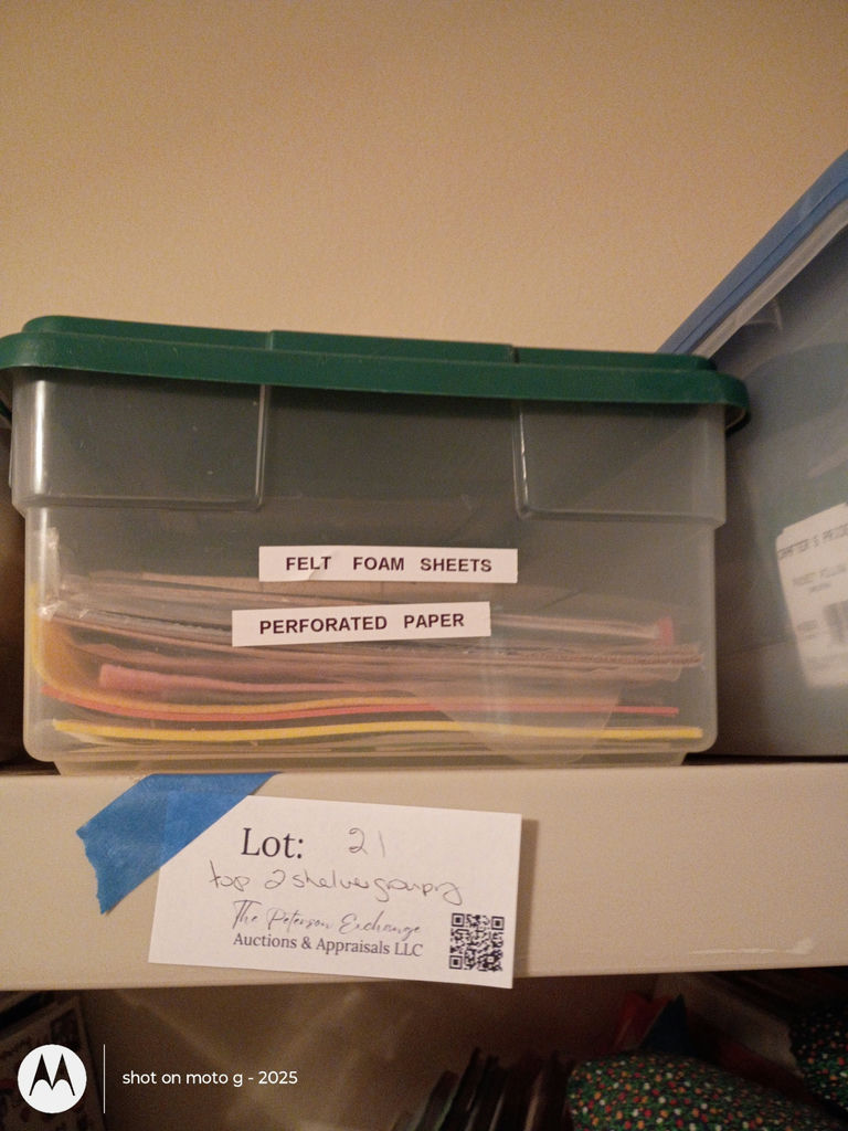 Craft Supplies, Storage Bins, Books, and Sewing Materials - image 5 of 13