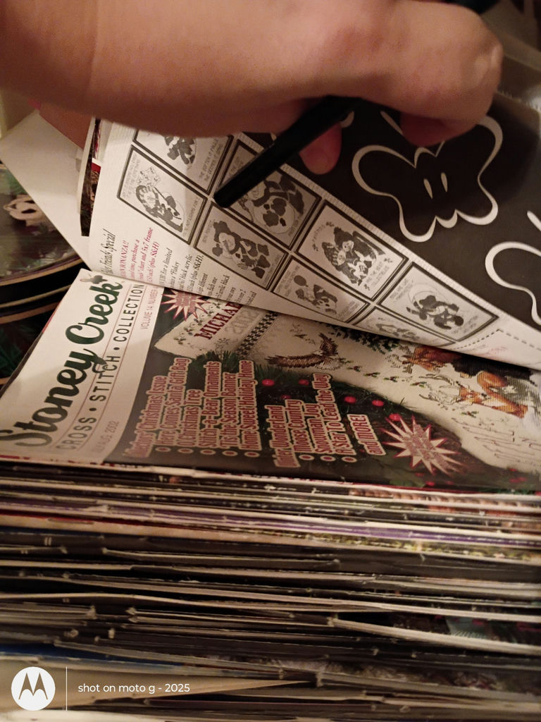Cross Stitch and Craft Magazines with Storage Bins and Binder - image 6 of 16