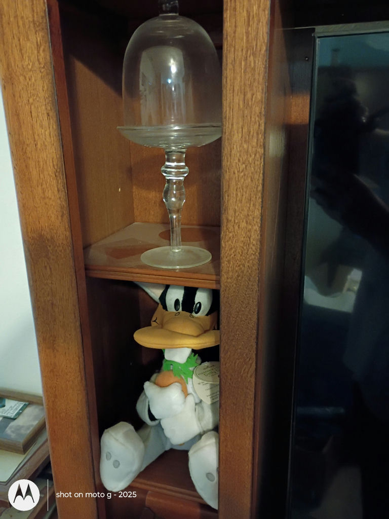 Assorted Collectible Figurines, Plush Toys, and Crystal Bowl - image 8 of 12