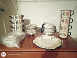 Ceramic Dinnerware Set with Mugs, Bowls, and Serving Pieces - thumbnail 1 of 6