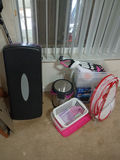 Assorted Household Storage and Utility Items - thumbnail 1 of 6