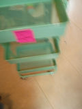 Three-Tier Rolling Storage Cart - thumbnail 2 of 5