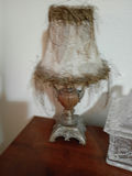 Decorative Lamps, Glass Container, Butterfly Light, and Framed Heart Decor - thumbnail 2 of 6
