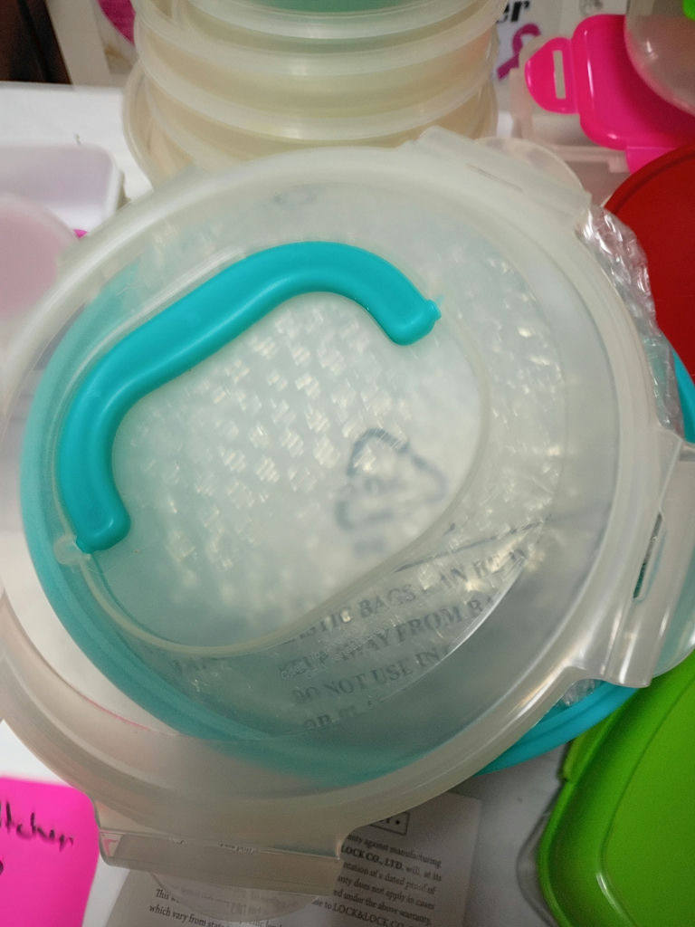 Assorted Plastic Food Storage Containers and Bowls - image 5 of 14