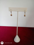 14K Gold Concave Hoop Earrings - thumbnail 2 of 4