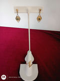 14KT Gold Ring and Matching Dangle Earrings - thumbnail 1 of 6