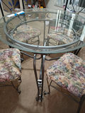 Glass Top Dining Table and Four Chairs - thumbnail 4 of 5