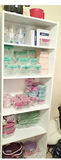 Storage Shelf, Assorted Food Storage Containers, and Kitchen Items - thumbnail 1 of 2