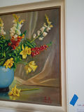 Framed Floral Still Life Painting - thumbnail 2 of 6