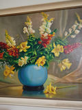 Framed Floral Still Life Painting - thumbnail 3 of 6