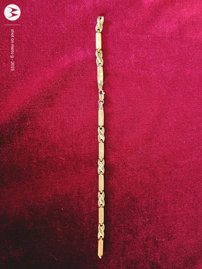 Gold 10k Link Bracelet - image 1 of 4