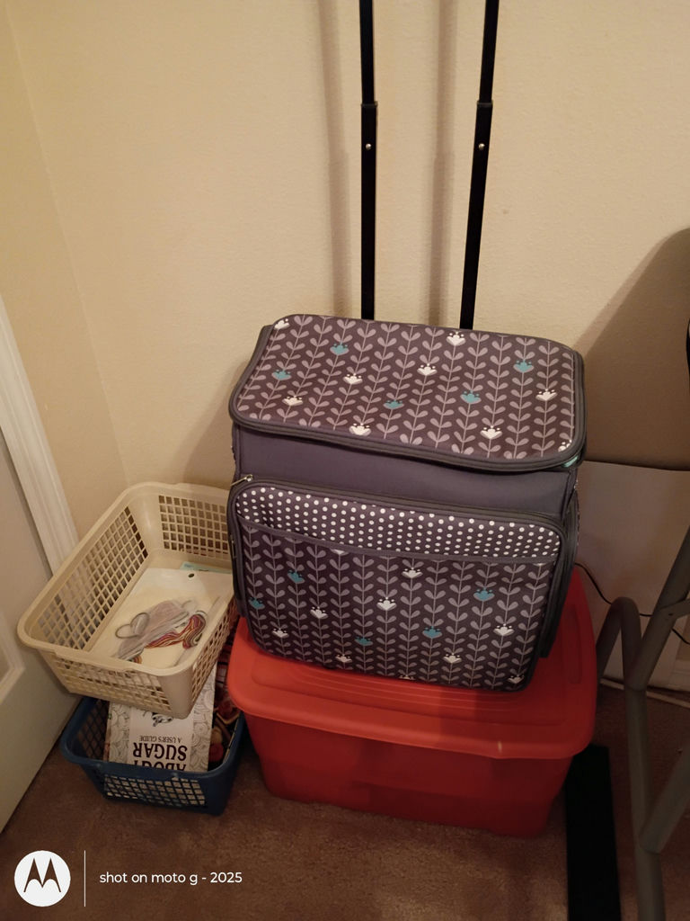 Storage Bins with Craft Supplies, Books, and Media Items - image 1 of 6