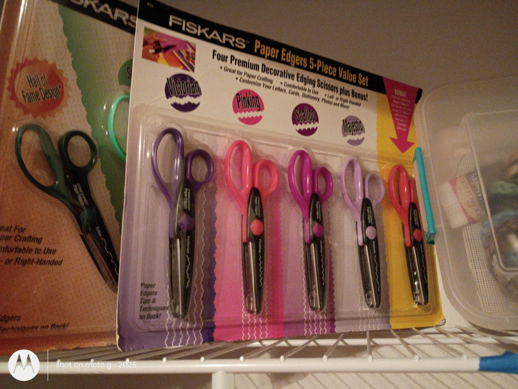 Craft Supplies and Decorative Scissors Assortment - image 2 of 8