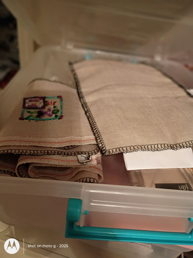 Assorted Embroidery and Craft Supplies in Storage Containers - image 5 of 11