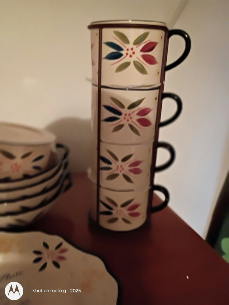 Ceramic Dinnerware Set with Mugs, Bowls, and Serving Pieces - image 2 of 6