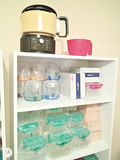 Storage Shelf, Assorted Food Storage Containers, and Kitchen Items - thumbnail 2 of 2