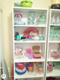 Storage Shelf, Assorted Plastic Food Storage Containers, and Kitchenware - thumbnail 1 of 1