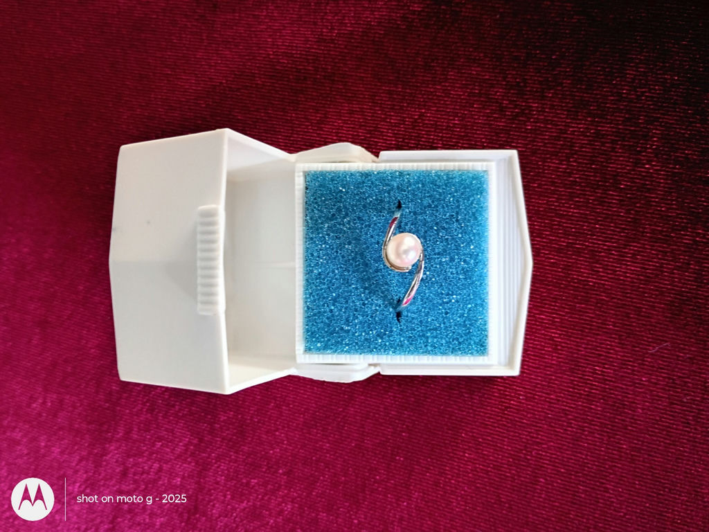 Sterling Silver Pearl Ring - image 5 of 6