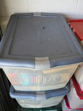 Plastic Storage Tote of Science Fiction Paperback Books - thumbnail 3 of 5