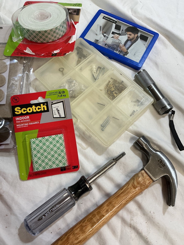 Assorted hardware tools and fasteners - image 3 of 8