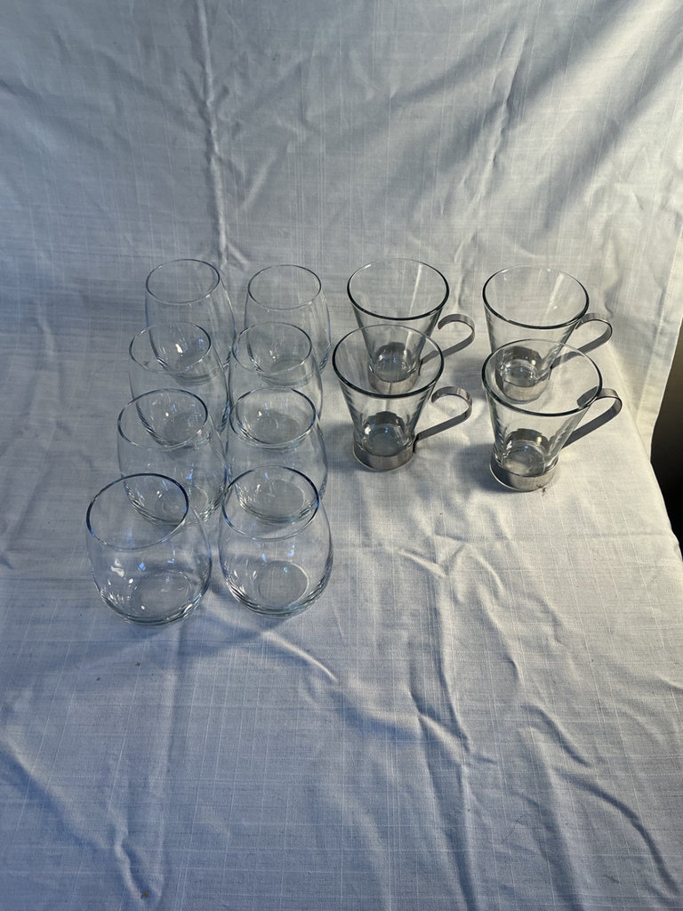 Glassware Set: Stemless Tumblers and Double-Walled Mugs - image 1 of 3