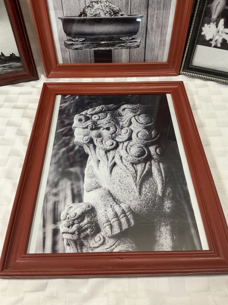 Set of Black-and-White Framed Art Prints - image 2 of 6