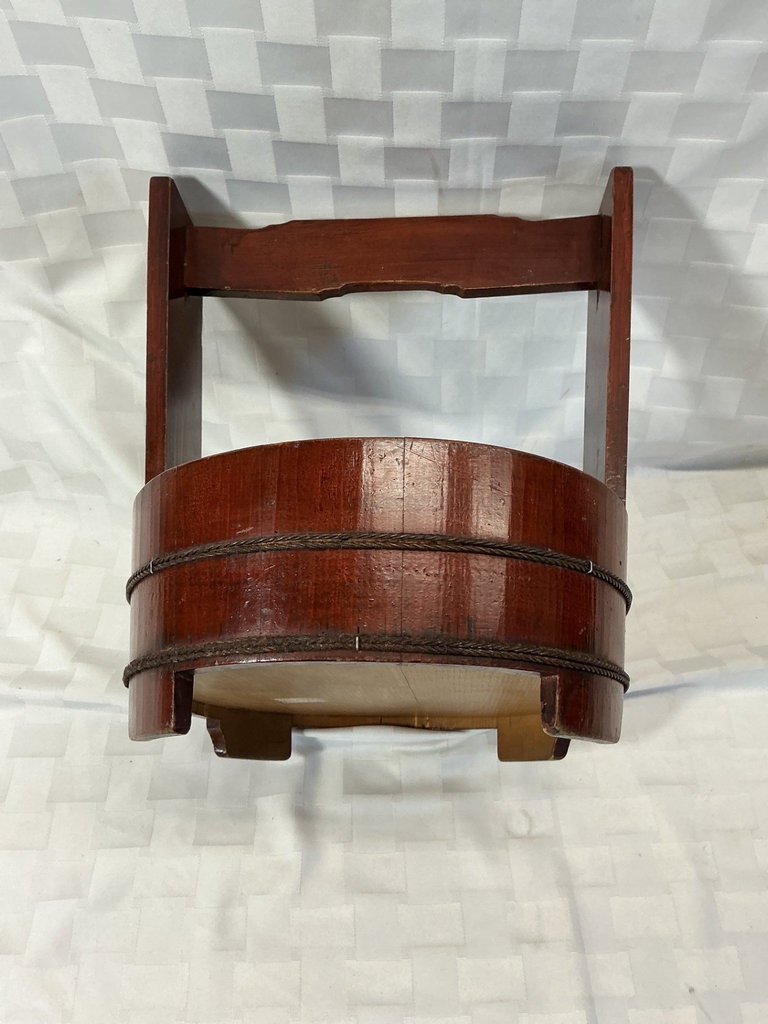 Assorted wooden boxes and round wood basket - image 4 of 6