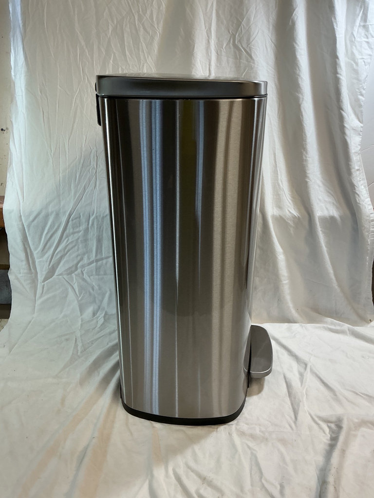Pedal Trash Can and Two Stools - image 2 of 4
