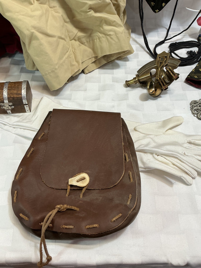 Pirate Cosplay costume pieces, leather accessories. - image 4 of 6