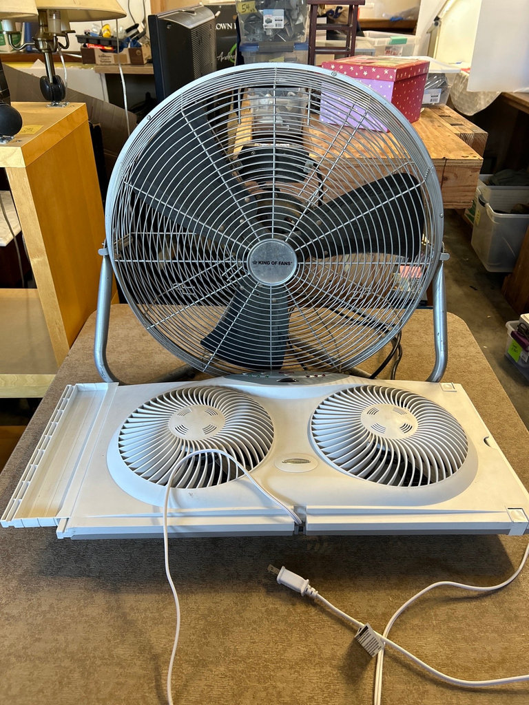Window And Large Fans - image 1 of 6