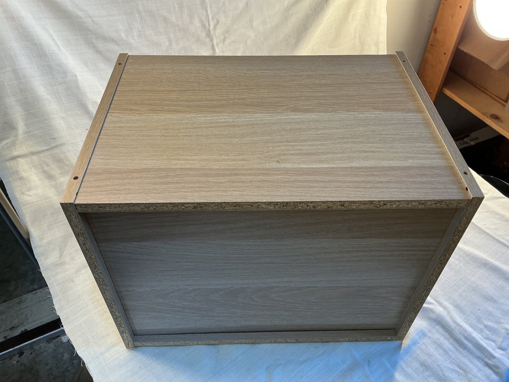 LOTS of Electronic Adapters, plug ins, inside a attractive Wood cabinet - image 4 of 4