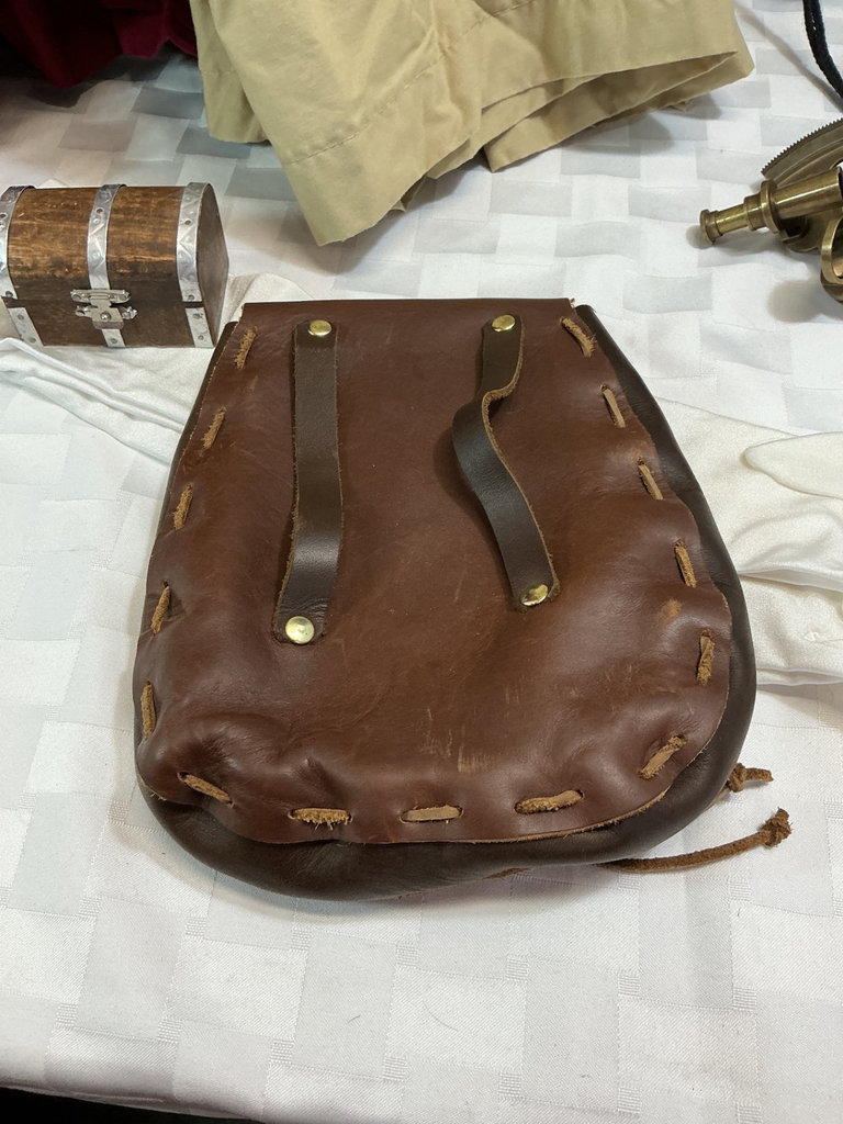 Pirate Cosplay costume pieces, leather accessories. - image 5 of 6