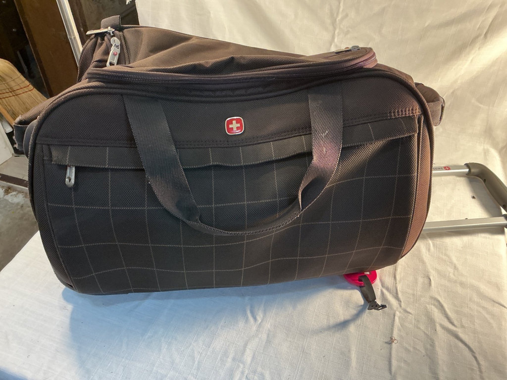 Assorted travel bags: backpack, rolling suitcase, and duffel - image 3 of 11