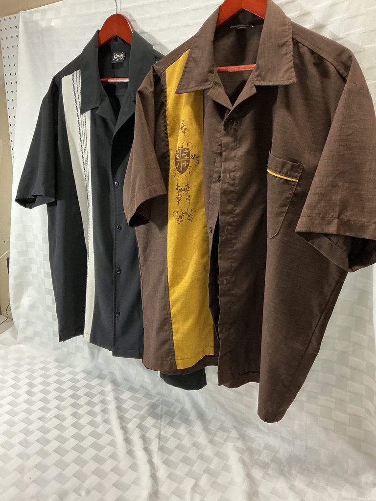 Two vintage Bowling  button-up shirts - image 3 of 5