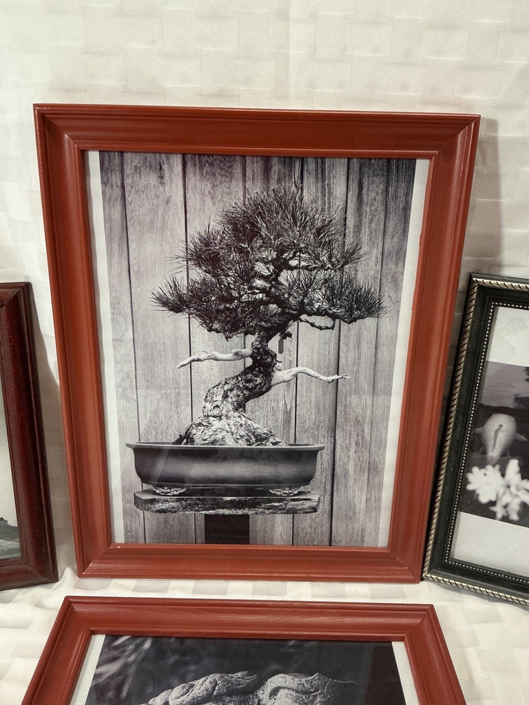 Set of Black-and-White Framed Art Prints - image 4 of 6