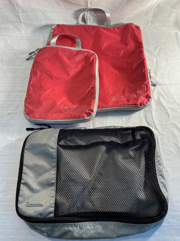 Assorted travel bags: backpack, rolling suitcase, and duffel - image 6 of 11