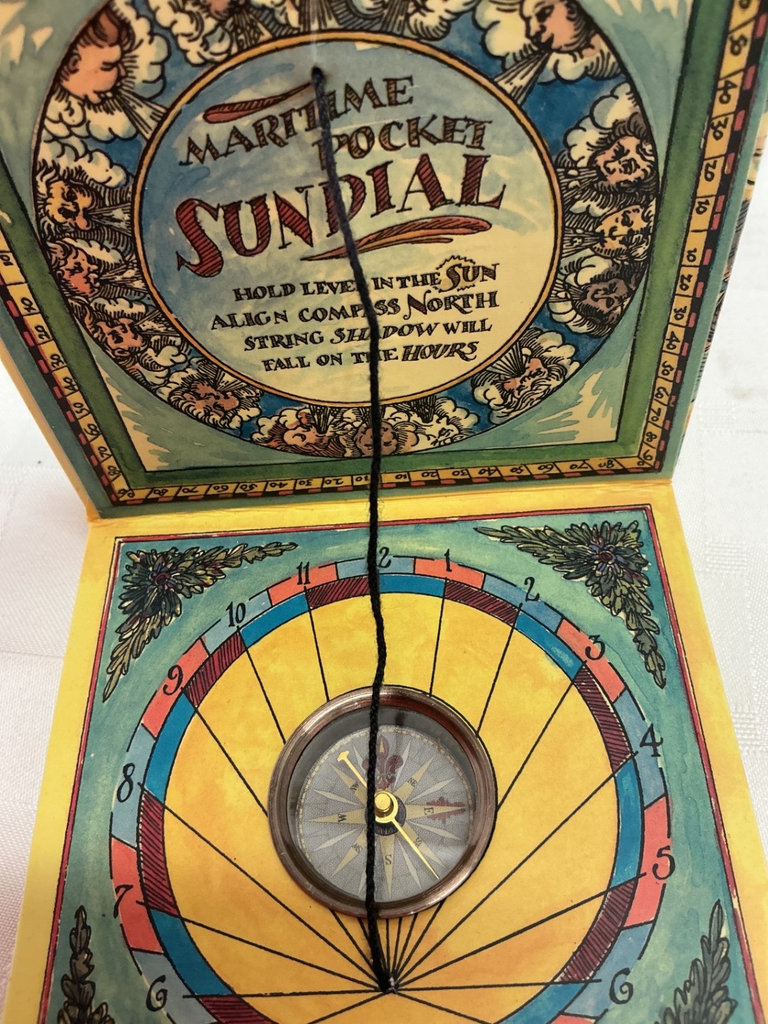 Maritime pocket sundial, Galileo thermometer, more - image 2 of 4