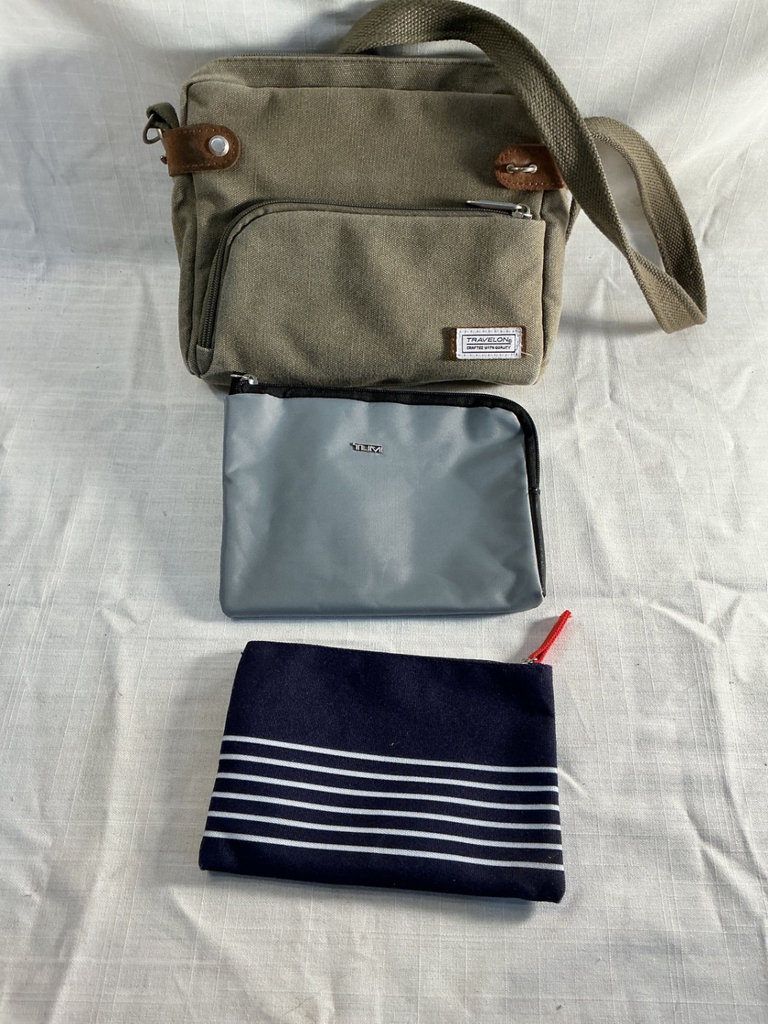 Assorted travel bags: backpack, rolling suitcase, and duffel - image 11 of 11