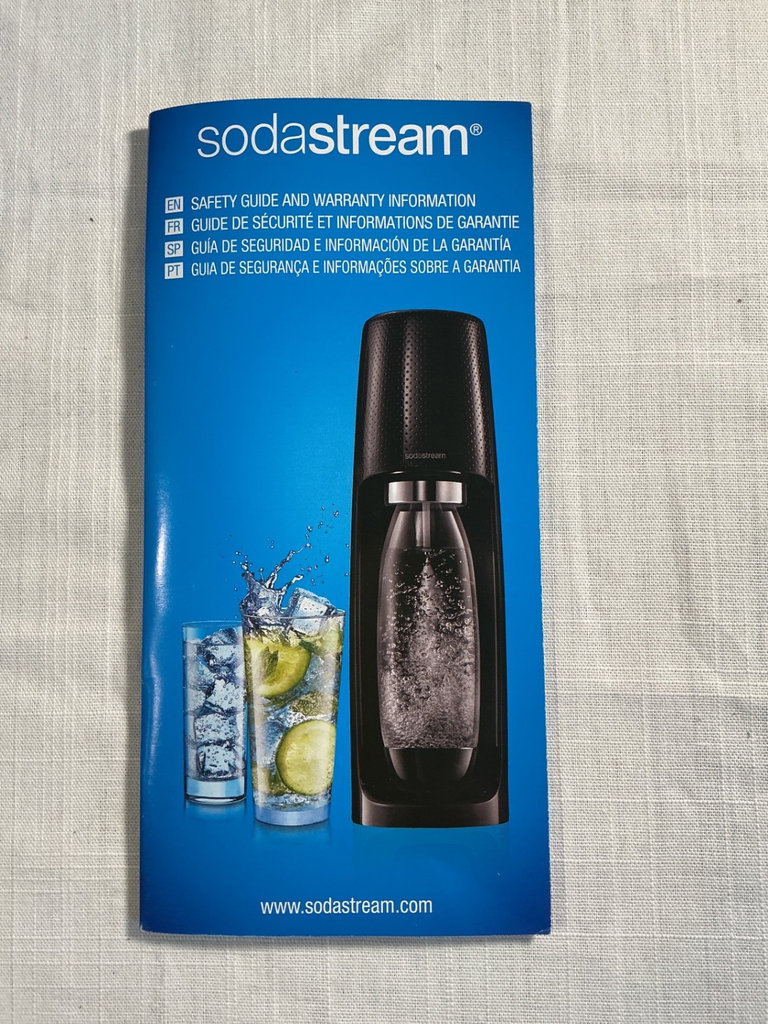 SodaStream home carbonation system with bottles - image 2 of 4