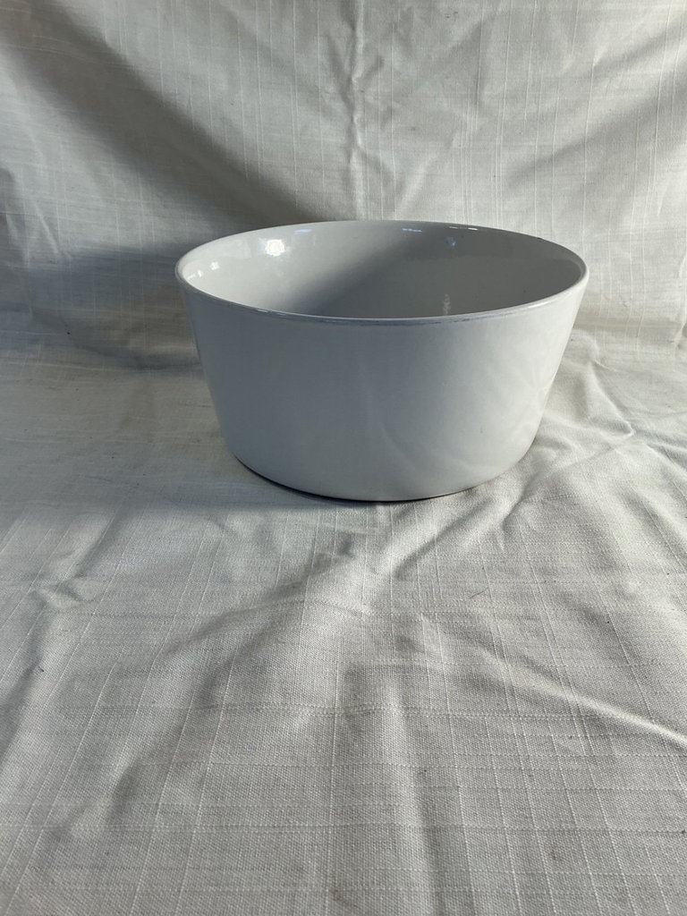 White ceramic entertainment set with fondue warmer - image 1 of 6