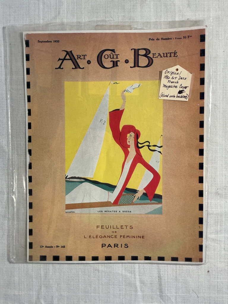 Collection of vintage posters and magazine - image 2 of 6