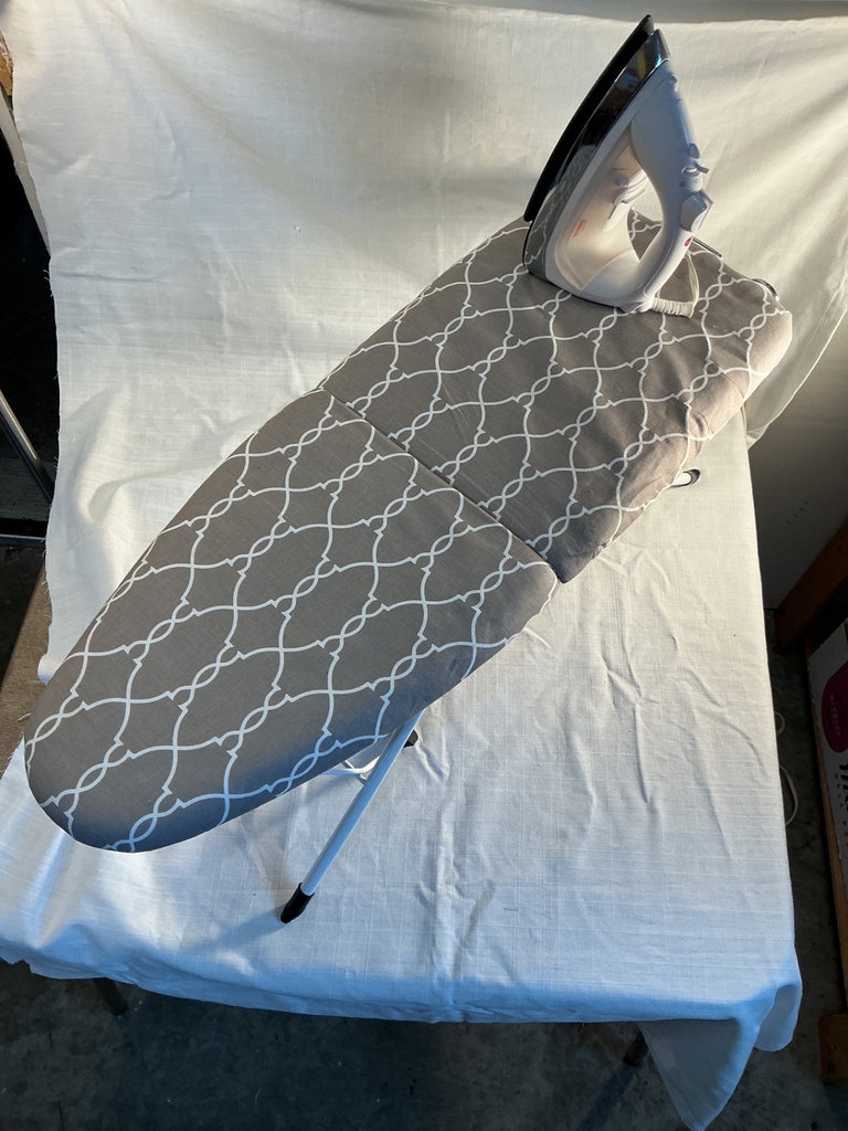 Laundry items: drying racks, ironing board, baskets and accessories - image 9 of 15
