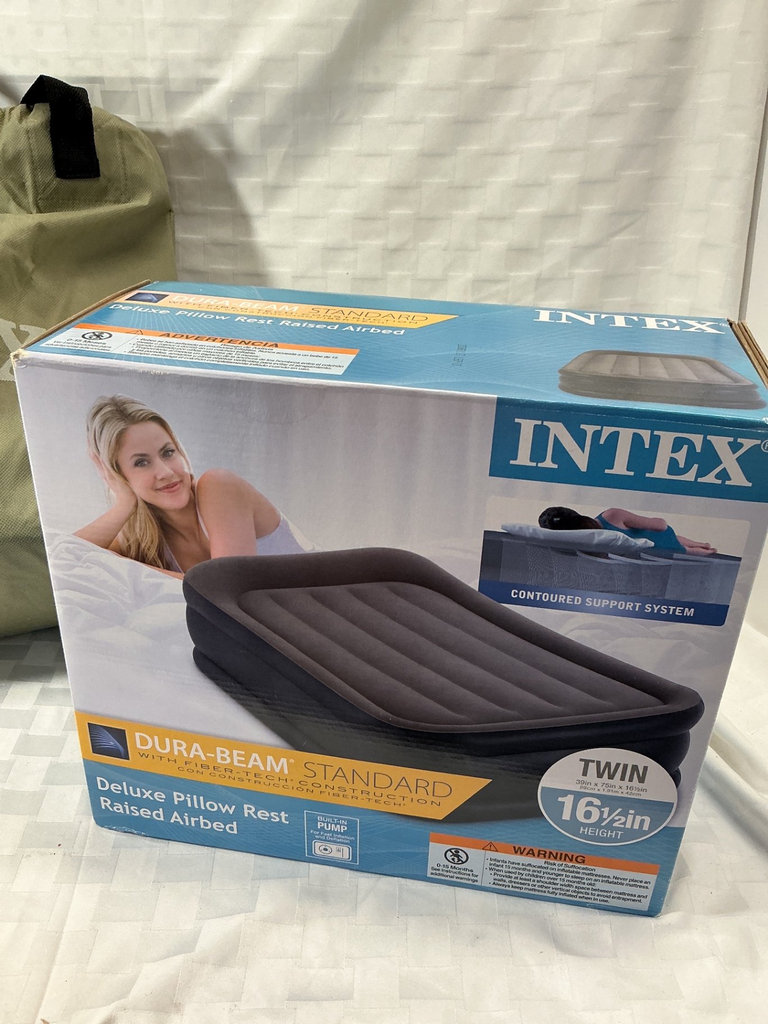 Two Intex air mattresses - image 2 of 3