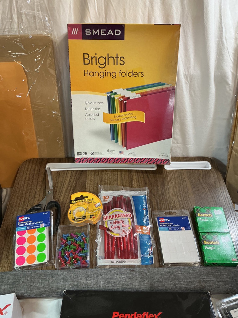Office supplies, storage and shredder - image 3 of 7