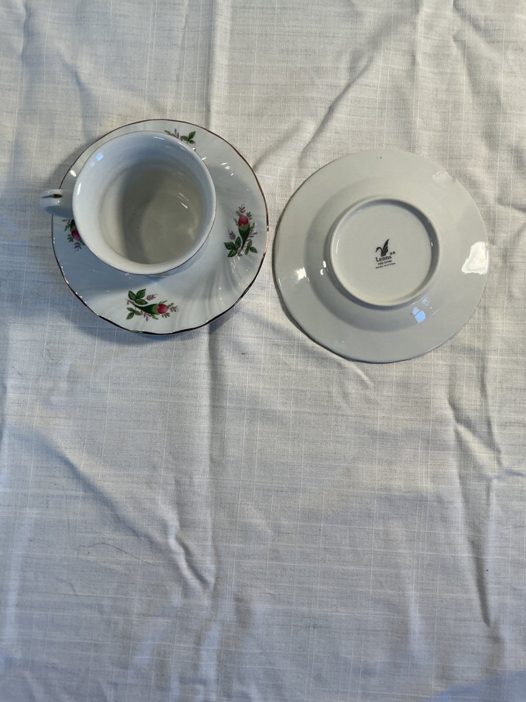 Lynns Victorian Rose Floral China Dinnerware Set - image 6 of 6