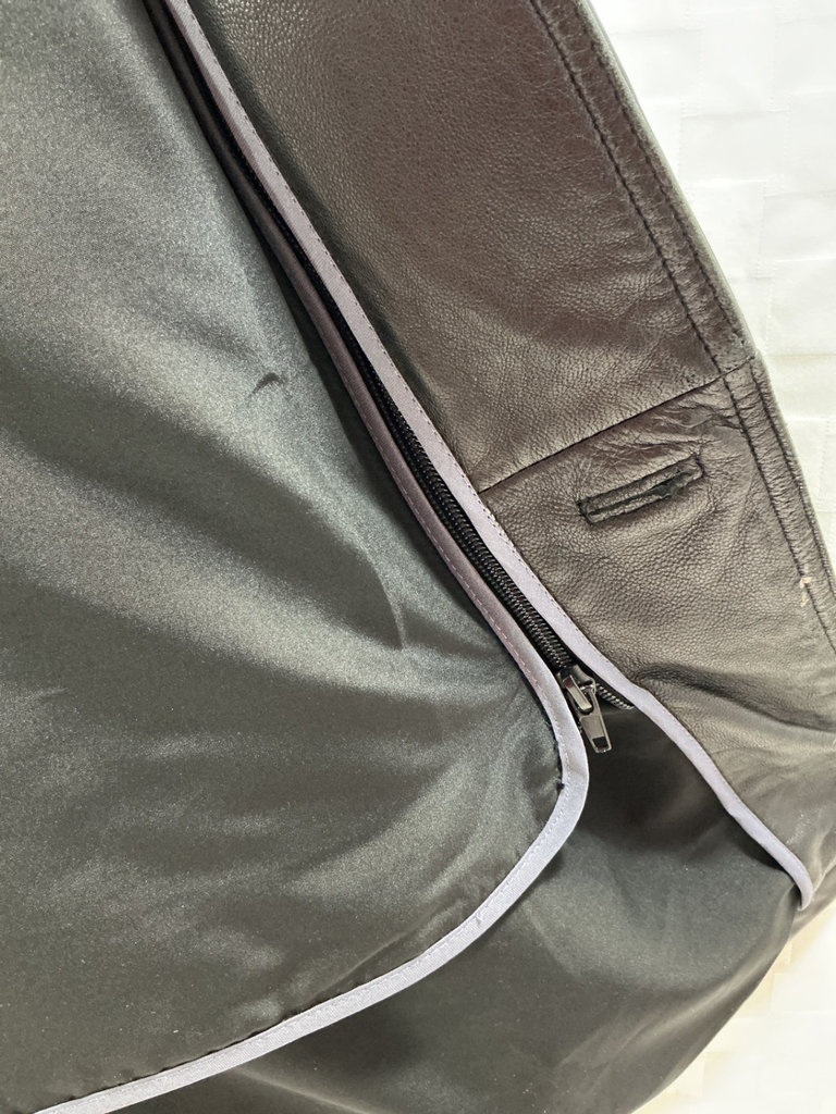 Men's Emanuel leather jacket (XL) - image 5 of 5