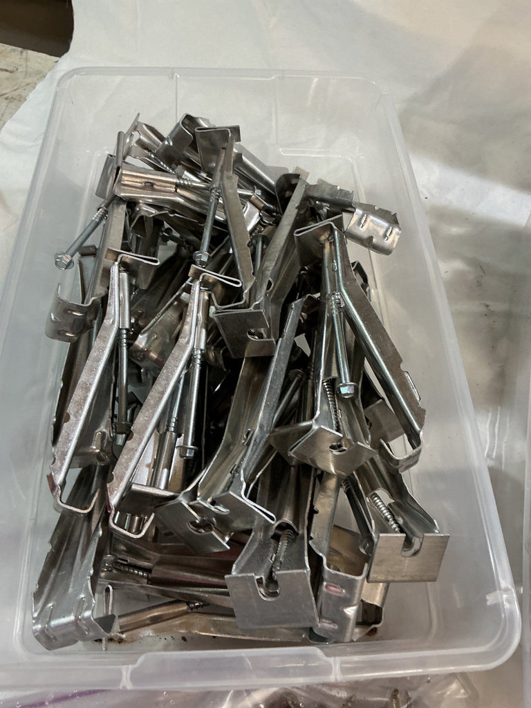 Assorted Metal Brackets and Fasteners - image 4 of 4