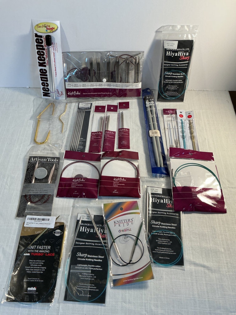 Knitting supplies, yarn, and books - image 2 of 7